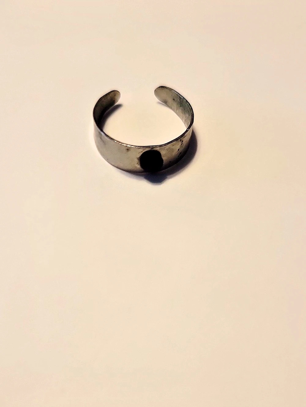 Silver Toe Adjustable Ring